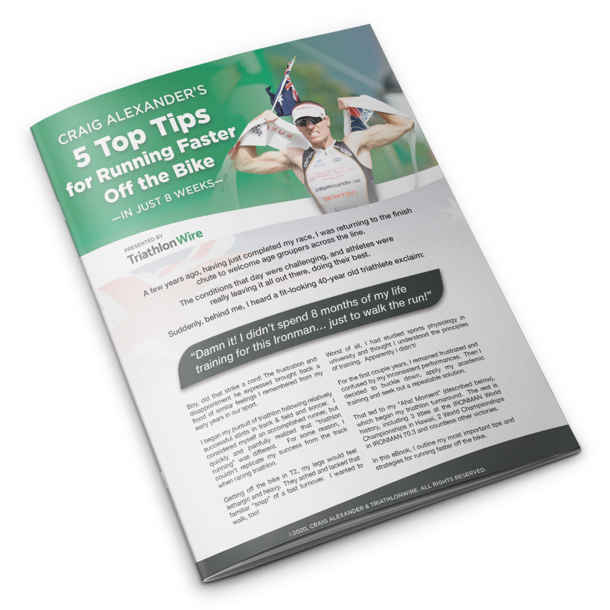 Craig Alexander's 5 Top Tips for Running Faster on the Bike — In Just 8